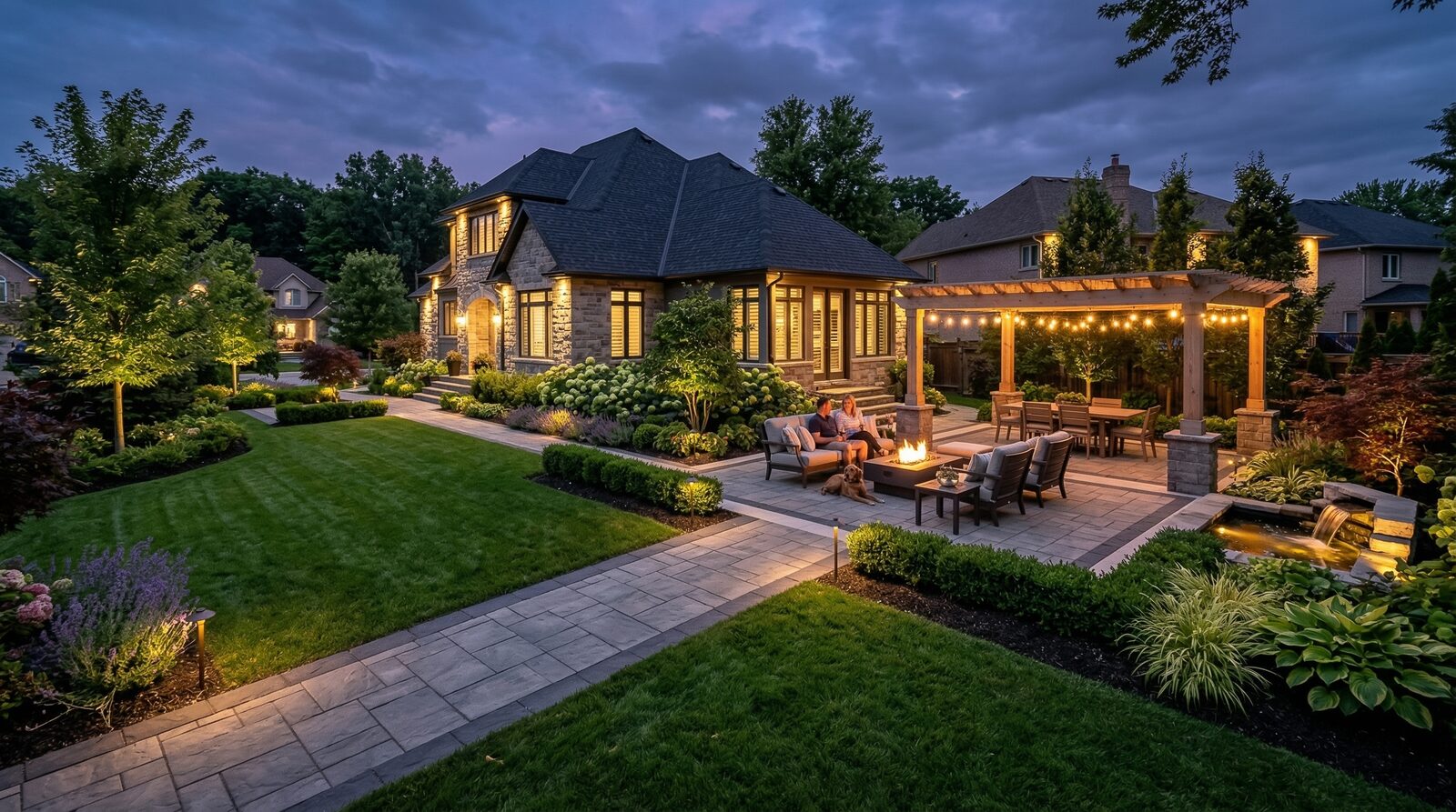 Благоустройство территории Petro Group, объект 2